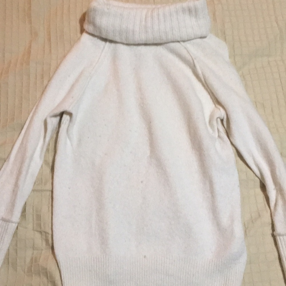 White Turtleneck Sweater